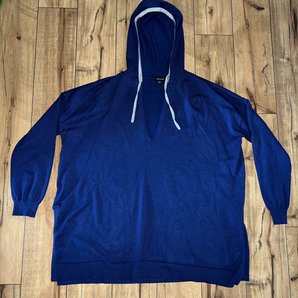 dark blue hoodie
